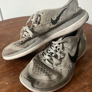 Nike Free sneakers. They are heavily worn!